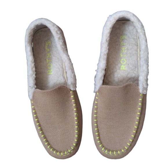 Rothy's Shoes - Rothy's Super Cozy Wool & Sherpa Slippers size 9
